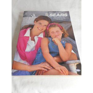 1993 Vintage Sears Spring  Summer sale Phone Mail Order Catalog: Clothes, Fashio